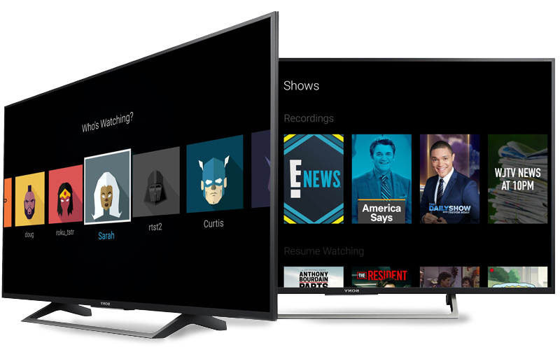 CentraView Smart TVs